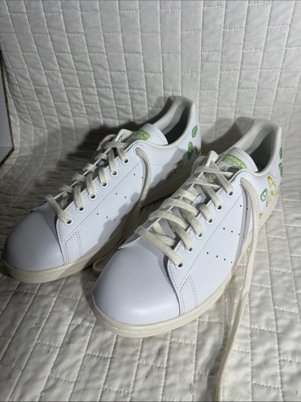 Disney x adidas Stan Smith 'Tinkerbell' Cloud White embroidered Tinkerbell
